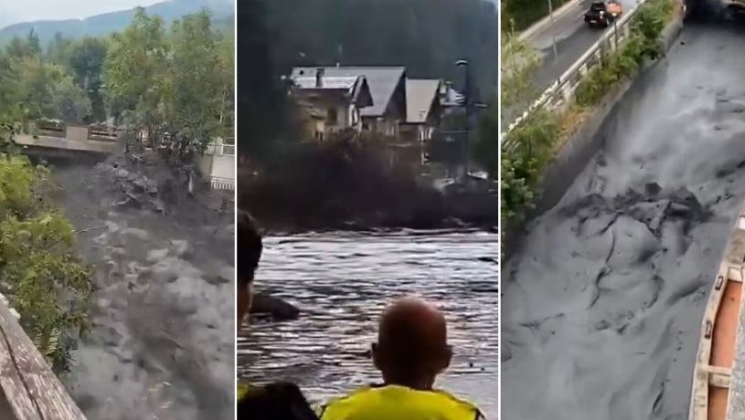 Moti i keq në Itali/ Lumi Frejus përmbyt një qytet në Torino, humb jetën një 50-vjeçar (Video)