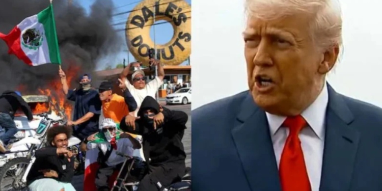 Dita e tretë e protestave në Los Angelos, Trump hedh akuza ndaj rivalëve politikë