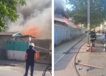 Zjarri në tregun ambulant në Durrës, bllokohet qarkullimi rrugor, 4 zjarrfikëse në terren. Dyshohet se…