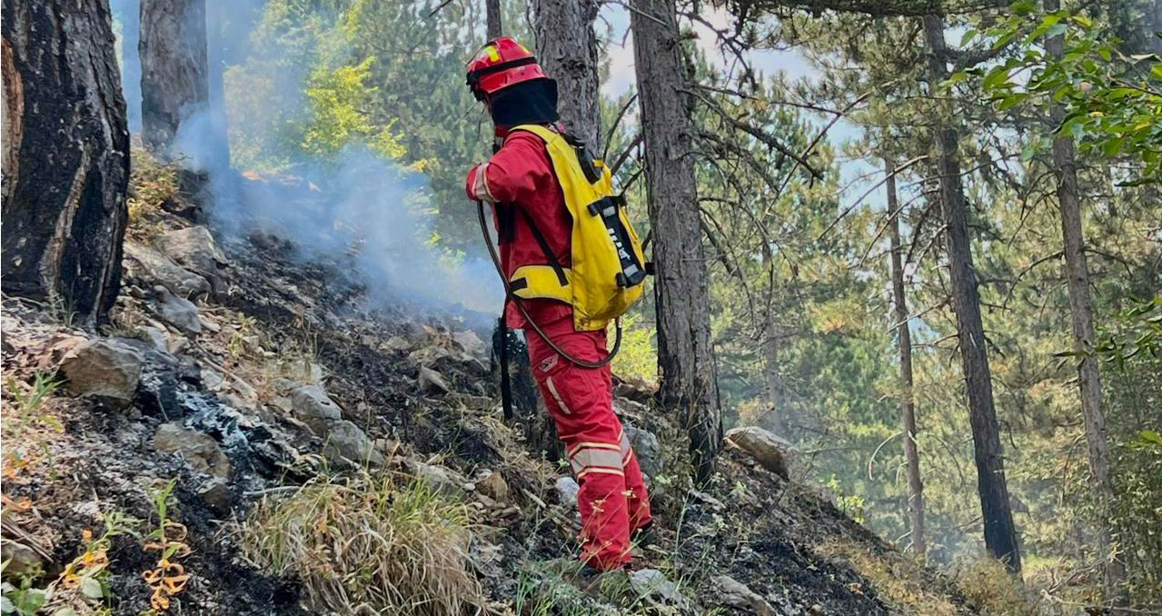 Situata me zjarret/ Ministria e Mbrojtjes: Janë raportuar 7 vatra zjarri, 2 ende aktive