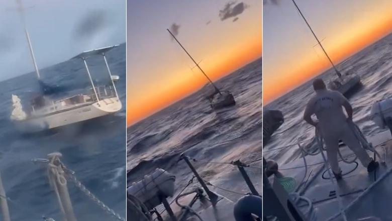 Veliera pësoi defekt, shpëtohen 3 persona në afërsi të Gjirit të Gramës  