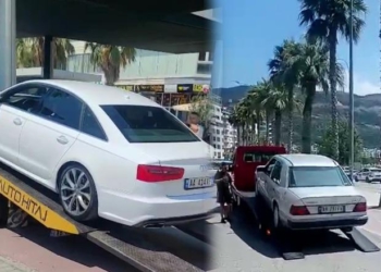 Policia e Vlorës vijon aksionin për parkimet e gabuara, i largon mjetet me karrotrec! Kryepolici Çela paralajmëron edhe ndjekje penale për shkelësit 