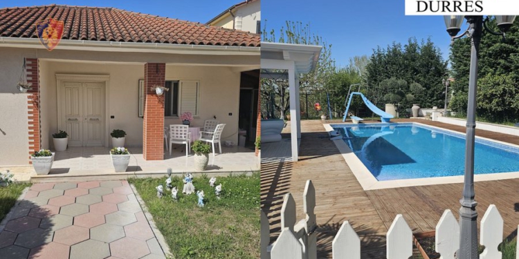 Sekuestrohet vila me pishinë në Durrës, dyshohet se është përfituar nga veprimtari kriminale