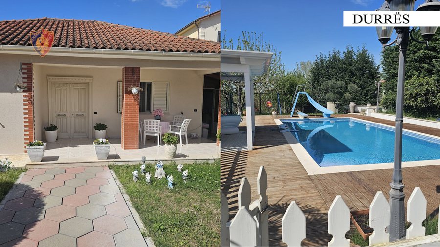 Sekuestrohet vila me pishinë në Durrës, dyshohet se është përfituar nga veprimtari kriminale