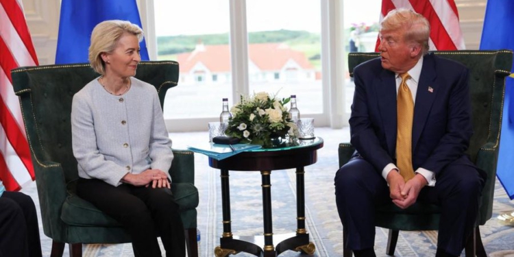 Arrihet marrëveshja tregtare SHBA-BE, Trump: Është e mirë për të gjithë