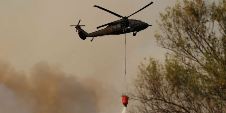 Helikopterët mbi flakë, 40 të evakuuar. Zjarret rrezikojnë banesat në Borsh, Piqeras dhe Sasaj