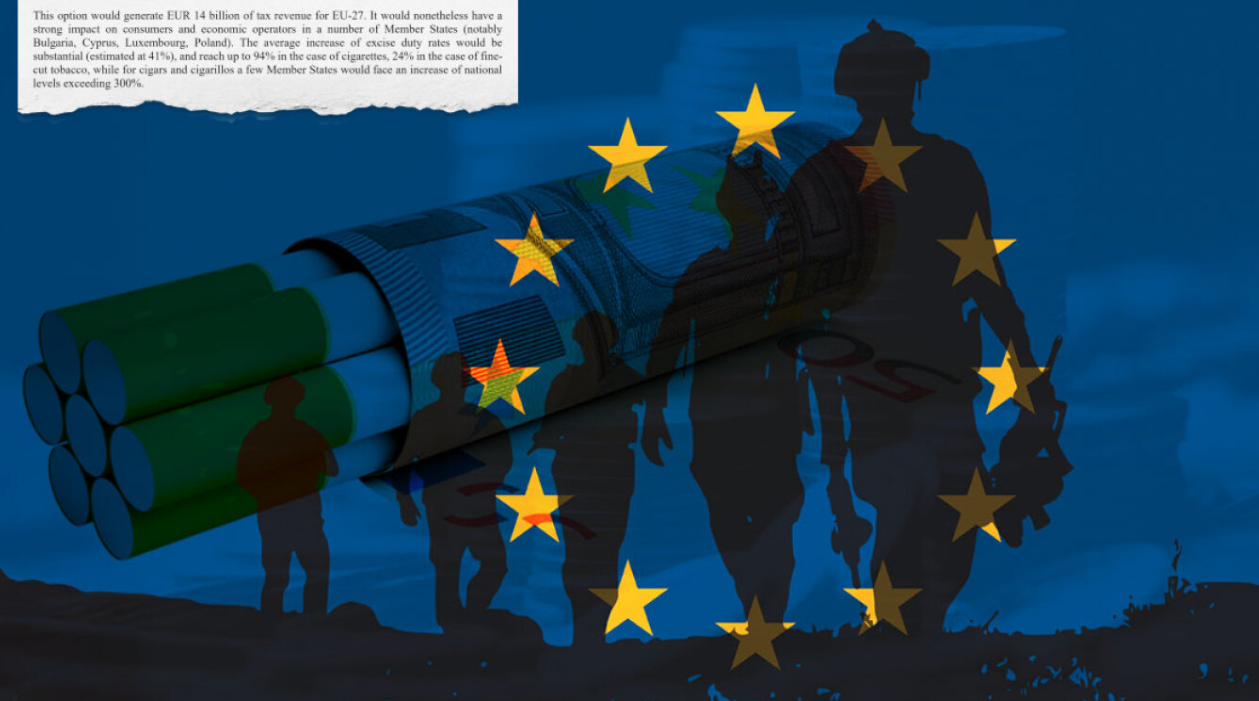 Armatimi i Europës, BE planifikon rritje të taksave mbi duhanin për të financuar fondin për mbrojtje