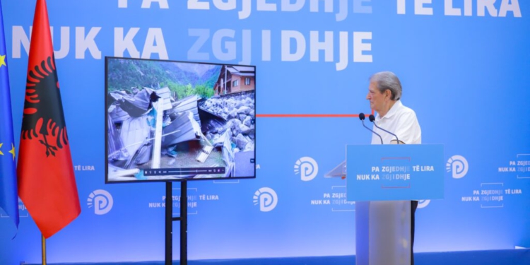 Berisha për shembjet në Theth: Hakmarrje politike se nuk votuan PS-në