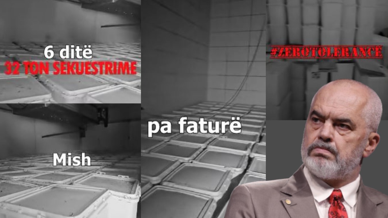 “Në 6 ditë”,Rama publikon pamjet e aksionit: Vijon sekuestrimi i qumështit, bulmetrave dhe mishit pa faturë!
