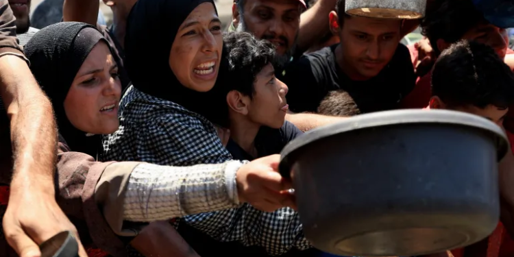 “As edhe një thërrime”, palestinezët në Gaza kërkojnë me dëshpërim për ushqim
