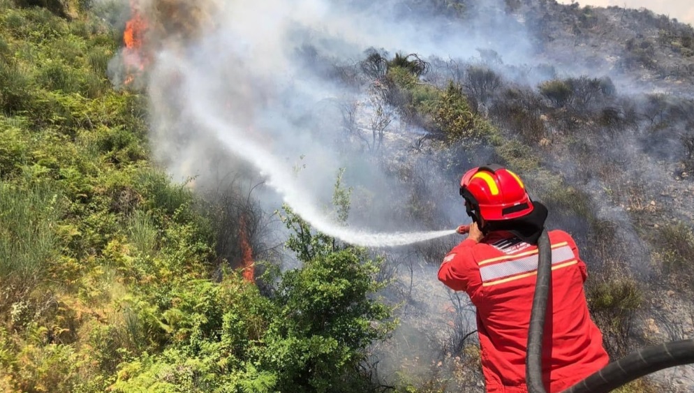 18 vatra zjarri në vend gjatë 24 orëve! Zjarri vijon të jetë aktiv në Parkun Kombëtar të Lurës