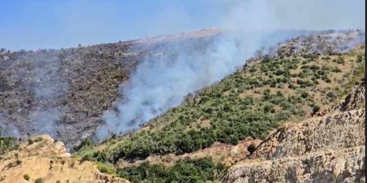 Vijon “beteja” me zjarret, flakët përhapen me shpejtësi edhe në Bypass-in e Vlorës
