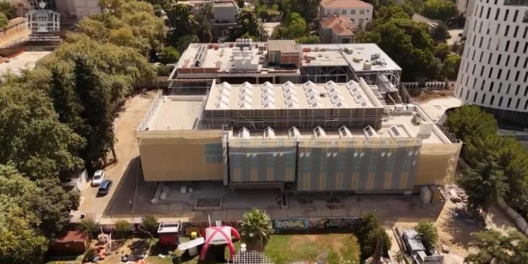 Rama publikon pamjet nga kantieri i Muzeut Kombëtar të Arteve të Bukura: Kushte të avancuara për ruajtjen e veprave