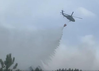 Zjarret në vend, Rama publikon pamjet: Angazhim maksimal për shuarjen e çdo vatre, 6 helikopterë në veri