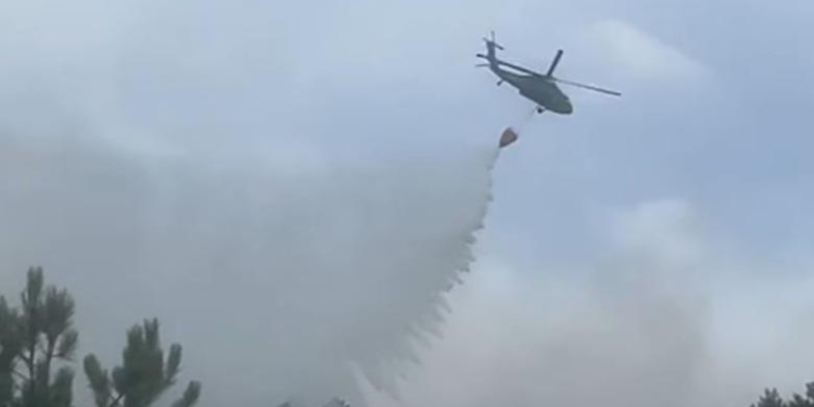 Zjarret në vend, Rama publikon pamjet: Angazhim maksimal për shuarjen e çdo vatre, 6 helikopterë në veri