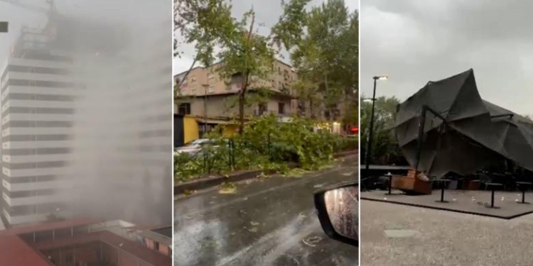 FOTO+VIDEO/ Stuhi në gjithë vendin/ Në Vlorë bllokohet qarkullimi, përmbyten rrugët në Lezhë, ndërprerje energjie në disa zona