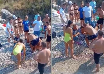 Rrezikoi të mbytej në plazhin e Karaburunit, turistët dhe policia kufitare shpëtojnë 30-vjeçaren