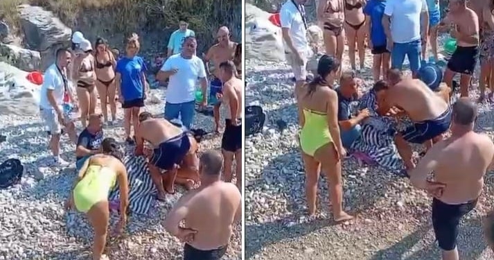 Rrezikoi të mbytej në plazhin e Karaburunit, turistët dhe policia kufitare shpëtojnë 30-vjeçaren