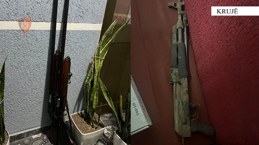 Parandalohet krimi, 41-vjeçari kanosi me kallashnikov familjarët e tij