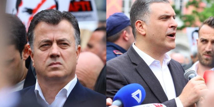 Nisja e sesionit të ri parlamentar, Flamur Noka dhe Tedi Blushi takohen në selinë blu