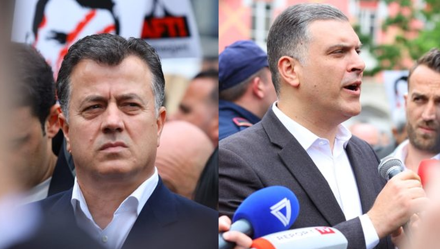 Nisja e sesionit të ri parlamentar, Flamur Noka dhe Tedi Blushi takohen në selinë blu