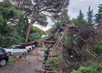 Breshër, rrugë të përmbytura dhe pemë mbi makina, një stuhi e fortë godet Italinë
