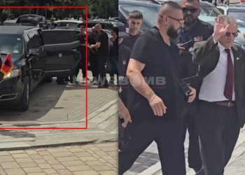 VIDEO/ Pilinçi me “kabinetin” shkon në Korçë! Vrenozi i bën llogaritë: 500 euro qiraja e limuzinës…