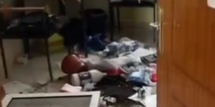 VIDEO / Në prag të vitit të ri shkollor, dy të mitur shkatërrojnë shkollën në Pogradec