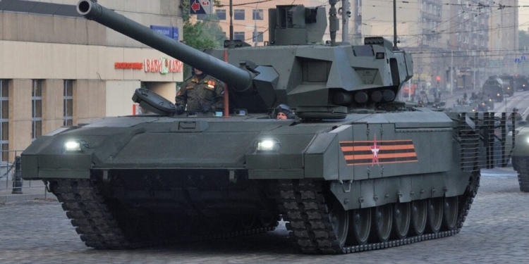 Ukrainasit shkatërrojnë për herë të parë tankun më të avancuar rus T-14 Armata