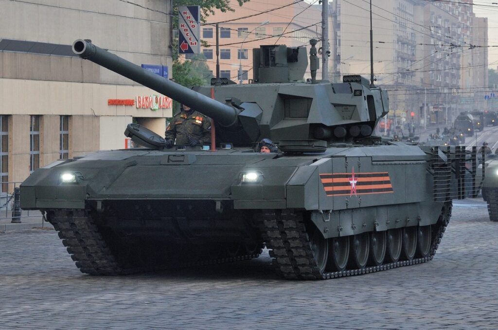 Ukrainasit shkatërrojnë për herë të parë tankun më të avancuar rus T-14 Armata