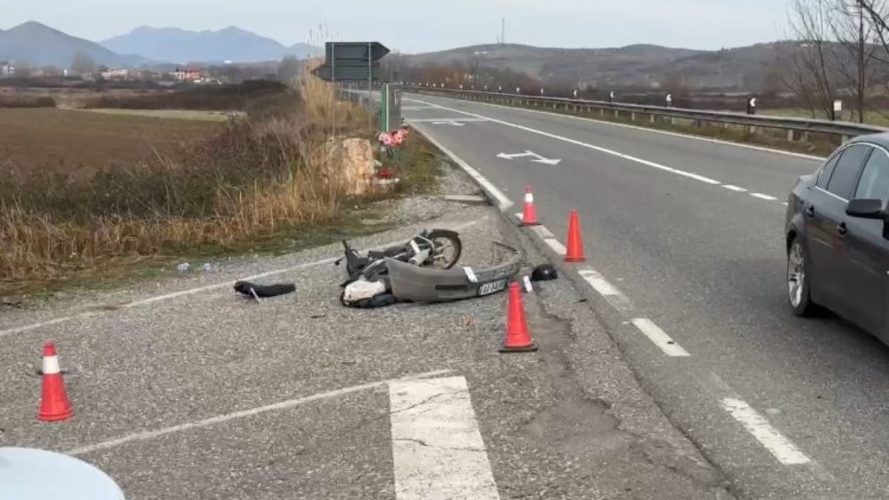 Aksident në aksin “Shkodër-Lezhë”, plagoset 26-vjeçarja
