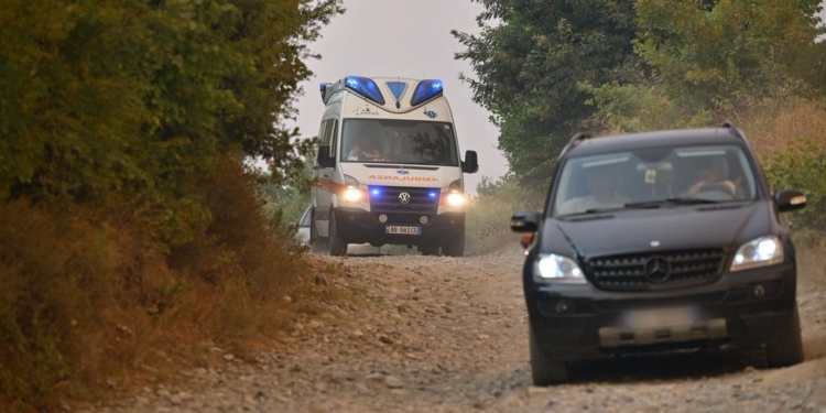 Pasojat e zjarreve në shëndet, në urgjencën e Gjirokastrës trajtohen zjarrfikës e banorë të zonave të djegura