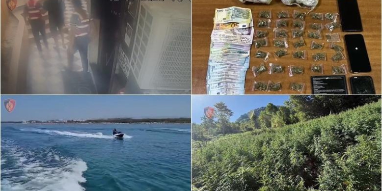 Qindra të arrestuar, proceduar dhe dhjetëra ngjarje të zbardhura, policia bën bilancin për muajin korrik