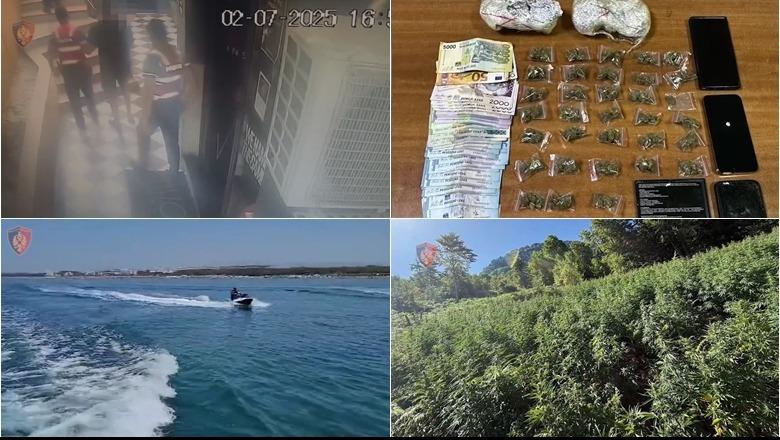 Qindra të arrestuar, proceduar dhe dhjetëra ngjarje të zbardhura, policia bën bilancin për muajin korrik