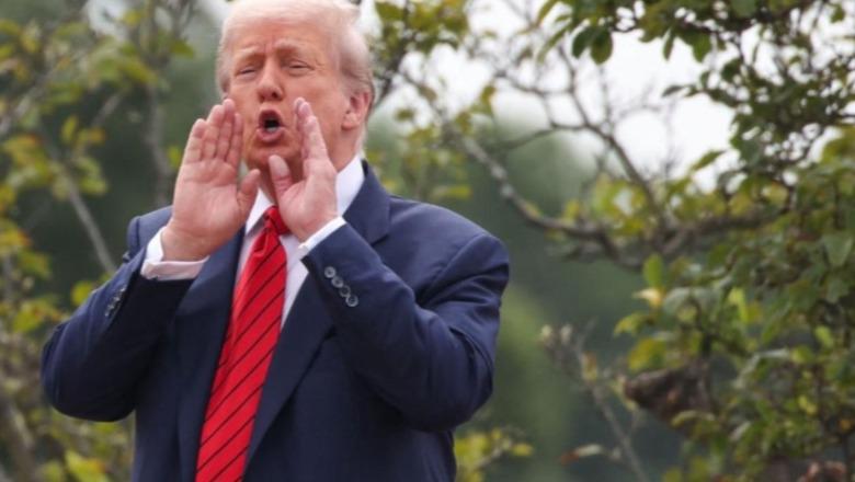Gazetarët e pyesin se çfarë po bënte në majë të çatisë së Shtëpisë së Bardhë, Trump: Do vendos raketa bërthamore!