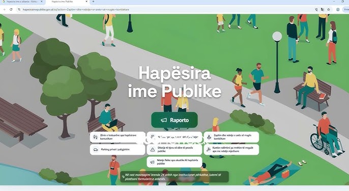 Mbi 3 mijë denoncime nga qytetarët në portalin e ri “Hapësira ime publike”
