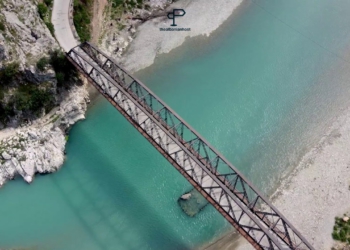 VIDEO / Rama: Ura e Dragotit, një kryevepër inxhinierike mbi lumin Vjosa
