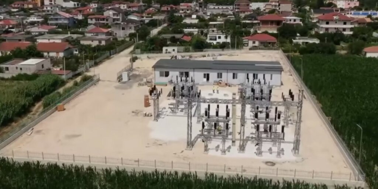 Nënstacioni i ri elektrik në Fier, Kryeministri Rama ndan pamjet: Do rrisë sigurinë e rrjetit