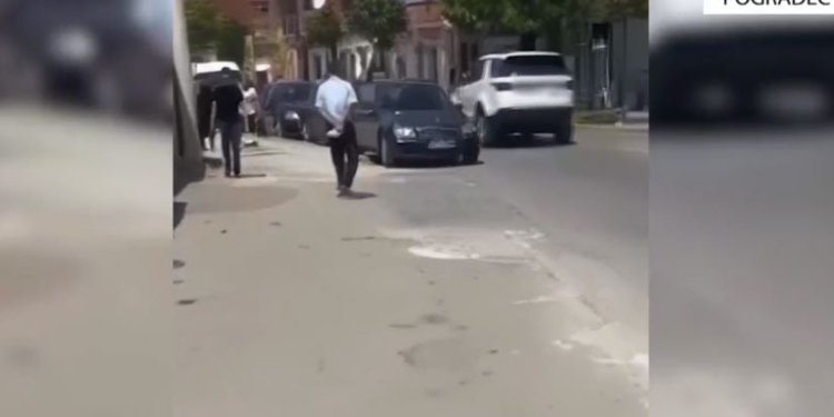 Makina e policisë në sens të kundërt në Pogradec, gjobitet efektivi, i hiqet patenta