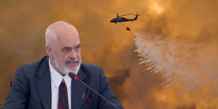 “Neveri për lehaqeniet që vazhdojnë avazin”, Rama: Situata me zjarret e përmirësuar falë sakrificave