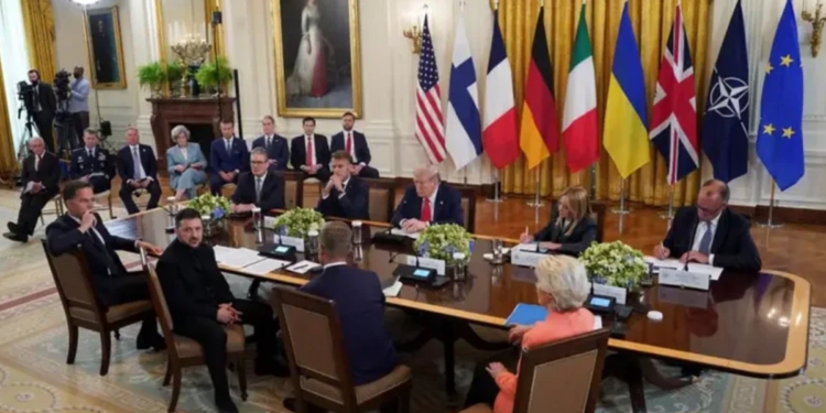 Diskutimet me Trump, Merz dhe Macron kërkojnë armëpushim para takimit Putin-Zelensky