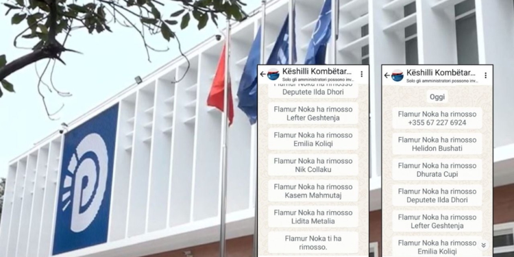 Flamur Noka spastron Këshillin Kombëtar të PD/ Heq nga grupi i WhatsApp anëtarët që nuk u rizgjodhën deputetë