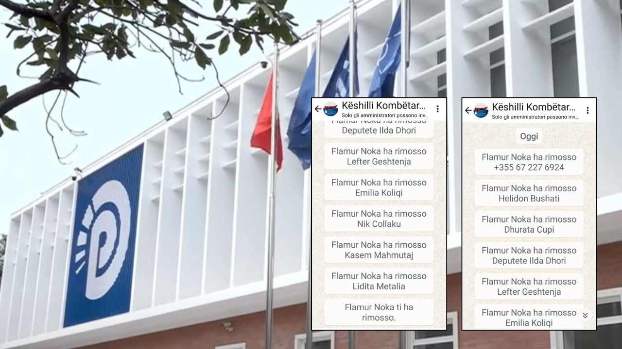 Flamur Noka spastron Këshillin Kombëtar të PD/ Heq nga grupi i WhatsApp anëtarët që nuk u rizgjodhën deputetë