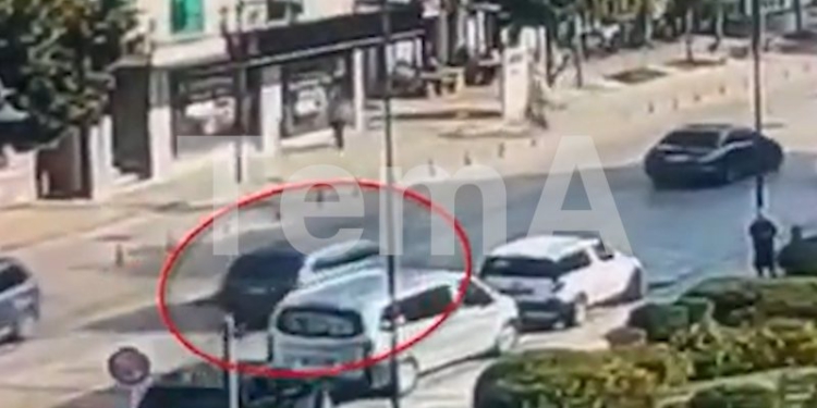 Del VIDEO / Momenti kur Ragip Gila largohet me BMW në mes të Shkodrës pas masakrës