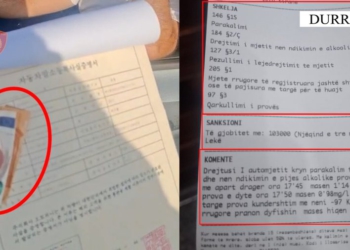 Tentuan të korruptonin policët që të shmangnin testin e alkoolit, e pësojnë shoferët në Durrës