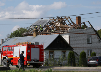 Kthesa e papritur, shtëpia në Lublin u shkatërrua nga raketa polake F-16 dhe jo copëza të dronit rus