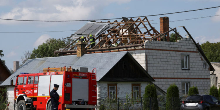 Kthesa e papritur, shtëpia në Lublin u shkatërrua nga raketa polake F-16 dhe jo copëza të dronit rus