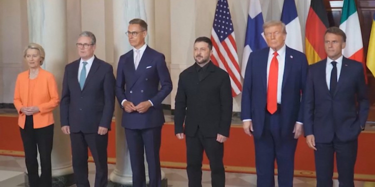 “Zbarkojnë” në SHBA liderët evropianë! Trump: Gati të kalojmë në fazën e dytë të sanksioneve kundër Rusisë