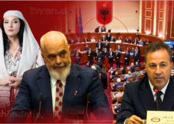 VIDEO / “Lëre mo lëre”, momenti kur Bardhi hedh Kushtetutën drejt Ramës!