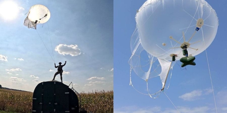 Balonat blu mbi Rusi, arma misterioze ukrainase që i ka habitur të gjithë
